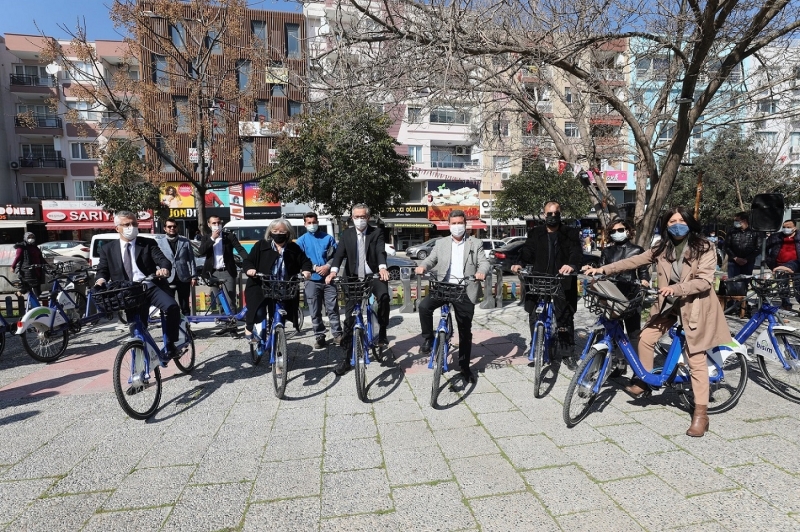 Gaziemir bisiklet kiralama sistemi BİSİM'e kavuştu.