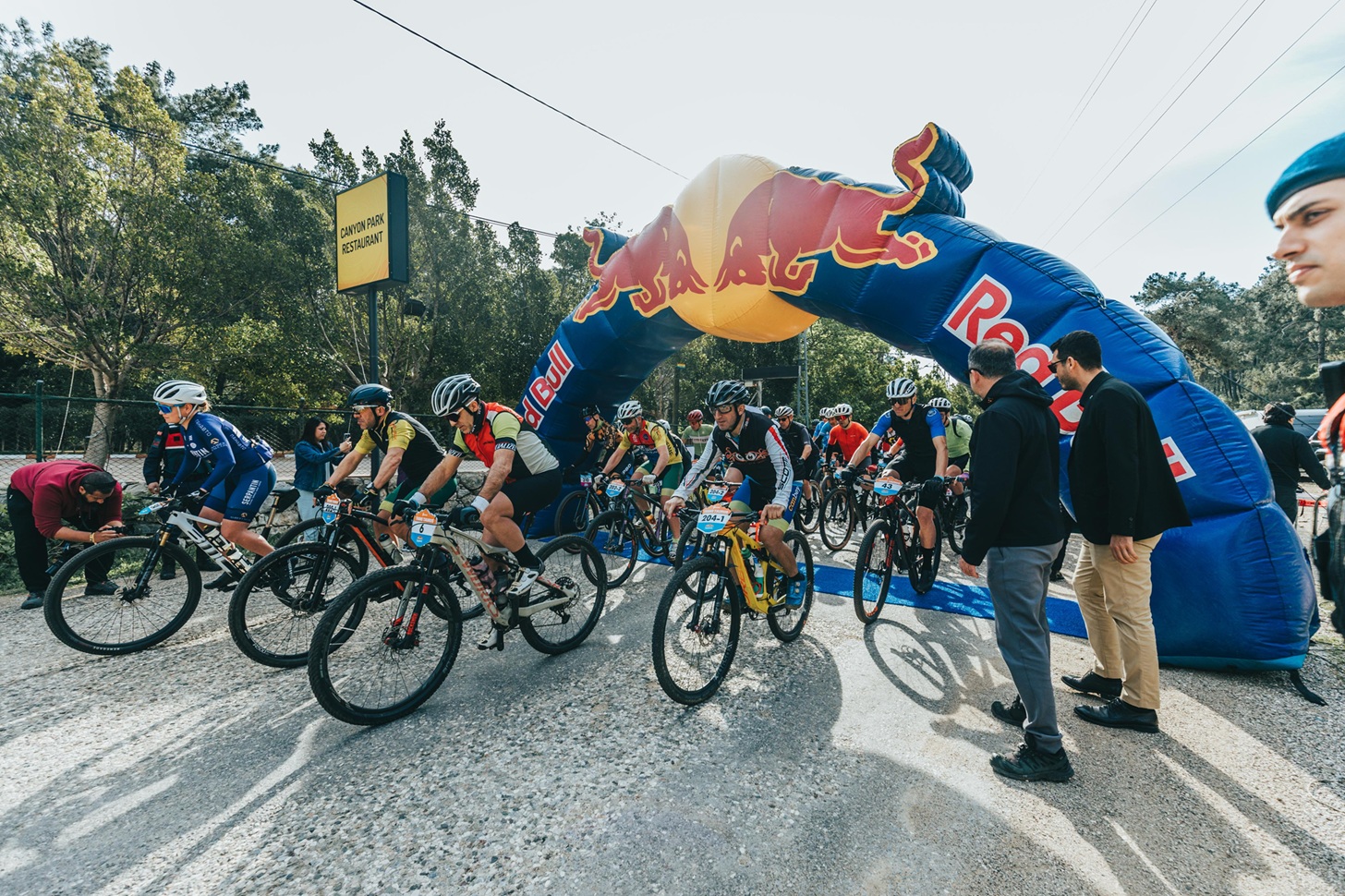 TransTaurus dağ bisikleti etap yarışlarında ilk gün sona erdi
