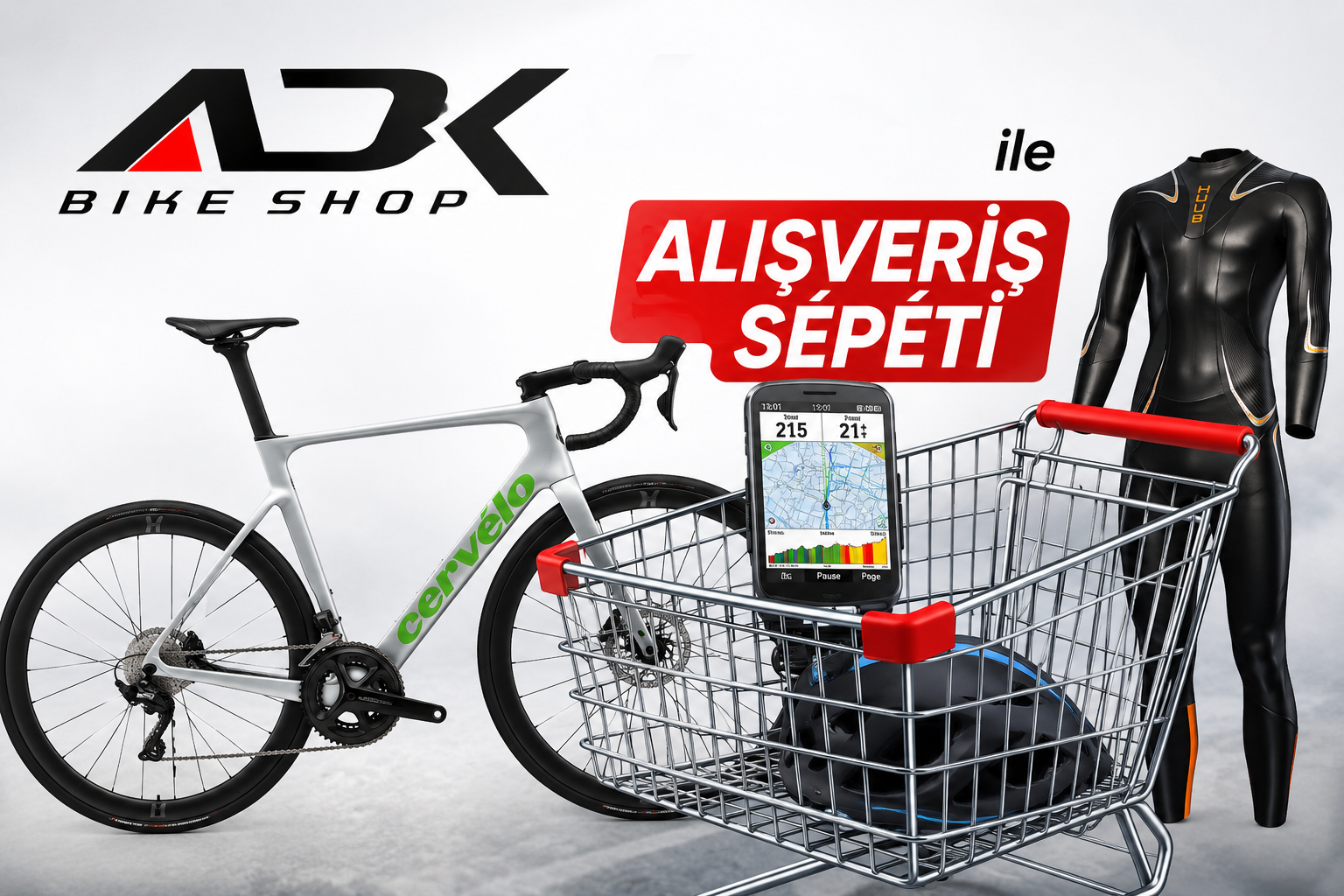 ADK Bisiklet: Cervelo, HUUB, Wahoo